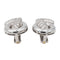 Boucles d'oreilles Boucles d'oreilles Clip Or blanc Diamant 58 Facettes 3662241RV