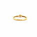 Ring 54 Solitaire Yellow Gold & Diamond 58 Facettes 42-GS34631