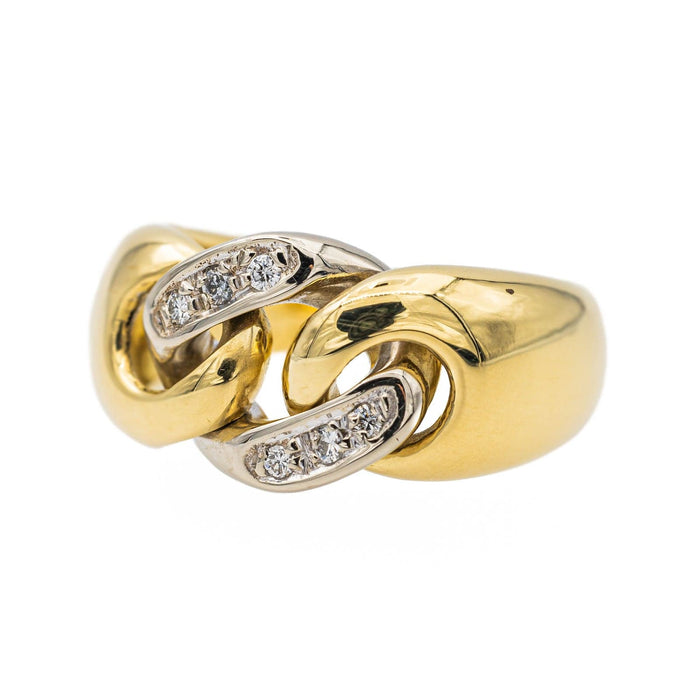 Bague 50 Chaumet Bague Liens Or jaune Diamant 58 Facettes 2662259CN