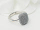 Bague 53 Bague Pesavento satinée en or blanc 58 Facettes 33218