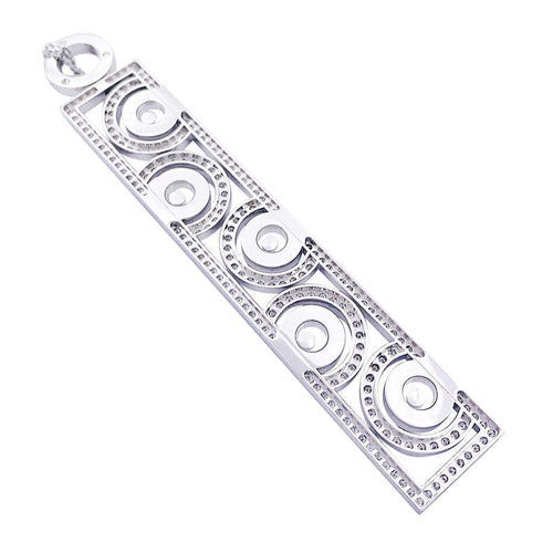 Collier Collier Chopard, "Happy Spirit", en or blanc, diamants. 58 Facettes 32562