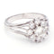 Bague 54.5 Bague Cluster en or blanc et diamants 58 Facettes 4A287E0BF22C4440AFDC666DB4E33D0C