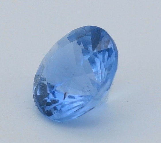 Gemstone Saphir bleu 1.00cts non chauffé certificat CGL 58 Facettes 98
