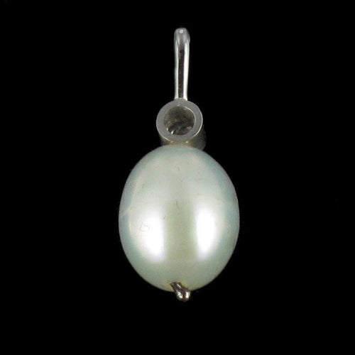 Pendentif Pendentif Or blanc, Perle et Diamant 58 Facettes 07-098-5387566
