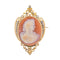 Broche Broche Camée Or rose Perle, Agate 58 Facettes 2826013CN