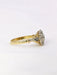 Bague 54 Bague or jaune marguerite diamants 58 Facettes J395