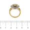 Bague 61 Bague citrine et diamants 58 Facettes 30269