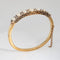 Bracelet Bracelet jonc ancien victorien en or jaune 14 carats, orné d'opale et de diamants. Bijou de haute qualité. 58 Facettes G14218