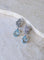 Boucles d'oreilles Boucles d'Oreilles Goutte Aigue Marine et Diamant 58 Facettes