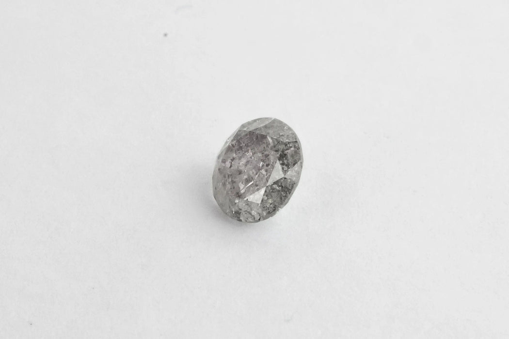 Gemstone Diamant 1.03cts G/I2 certificat poivre et sel 58 Facettes 442