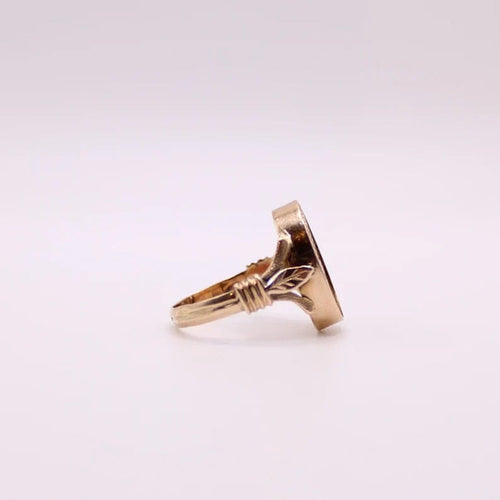 Bague Bague Empire Intaillée Cornaline Homme casqué 58 Facettes