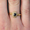Bague 54 Bague or jaune d'occasion saphir diamants 58 Facettes 21-675B