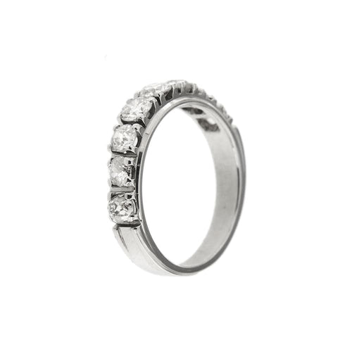 Bague Bague Rivière avec diamants de 1,14 ct 58 Facettes 25585