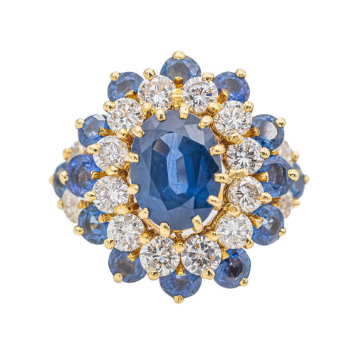 Bague 52 Bague Pompadour Or jaune Saphir 58 Facettes 3263780CN