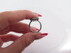 Bague 50 vintage bague HERMES en or blanc & argent sertie 12 diamants 58 Facettes 264288