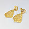 Boucles d'oreilles Paire de pendants d'oreilles en or jaune 18 carats 58 Facettes 32243