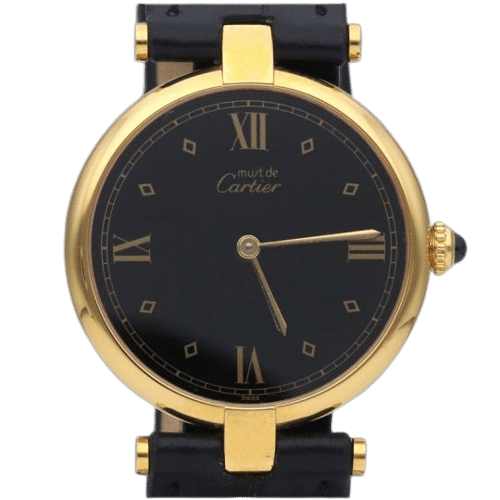 Montre Cartier Montre Must De Cartier Vermeil 58 Facettes MT41257