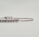 Bracelet Bracelet or blanc serti d’une barrette de diamants 58 Facettes