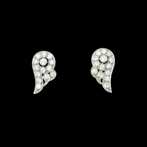 Boucles d'oreilles Boucles d'oreilles clip Art Déco en diamant 58 Facettes