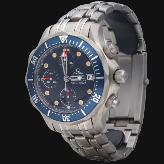 Omega Montre Seamaster Diver 300M Chronograph Titan