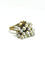 Bague 51.5 Bague en or jaune 18 carats et perles articulées 58 Facettes