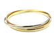 Bracelet CARTIER. Collection "Trinity", bracelet 3 ors 18K (PM) 58 Facettes