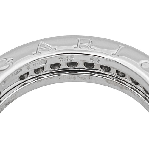 Bulgari Bague B.zéro1 Or blanc Diamant