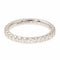 Bague 51 Bague Alliance américaine Or blanc Diamant 58 Facettes 2172932CN