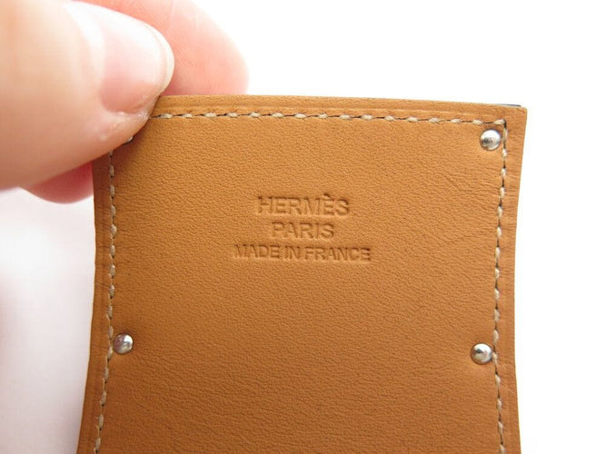 Bracelet bracelet HERMES extreme kelly dog manchette en cuir noir 50mm 58 Facettes 267199