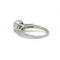 Bague 53 Solitaire - Platine et diamants 58 Facettes 1039