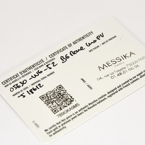 Bague 52 Messika Bague Move Uno Pavée en Or blanc 18k 58 Facettes 58FC16