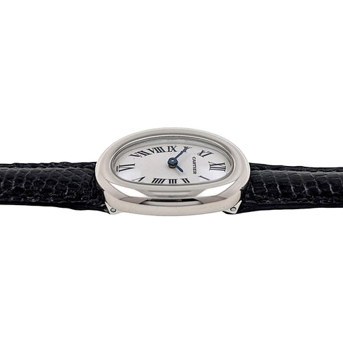 Montre CARTIER - Mini Baignoire watch White Gold 58 Facettes