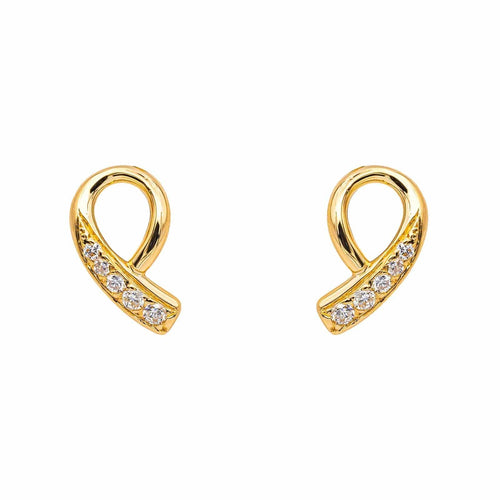 Boucles d'oreilles Boucles d'oreilles Puces Or jaune Diamant 58 Facettes 4890808CN