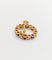 Broche Broche antique en or 18k avec perles et pierres bleues 58 Facettes A06460