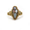 Bague 54 Bague Ancienne - Or jaune, Argent & Opales 58 Facettes 250245R