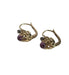 Boucles d'oreilles Boucles d’oreilles dormeuses améthyste diamant 58 Facettes