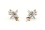 Boucles d'oreilles Boucles d'oreilles en or blanc serties de diamants 58 Facettes 22277