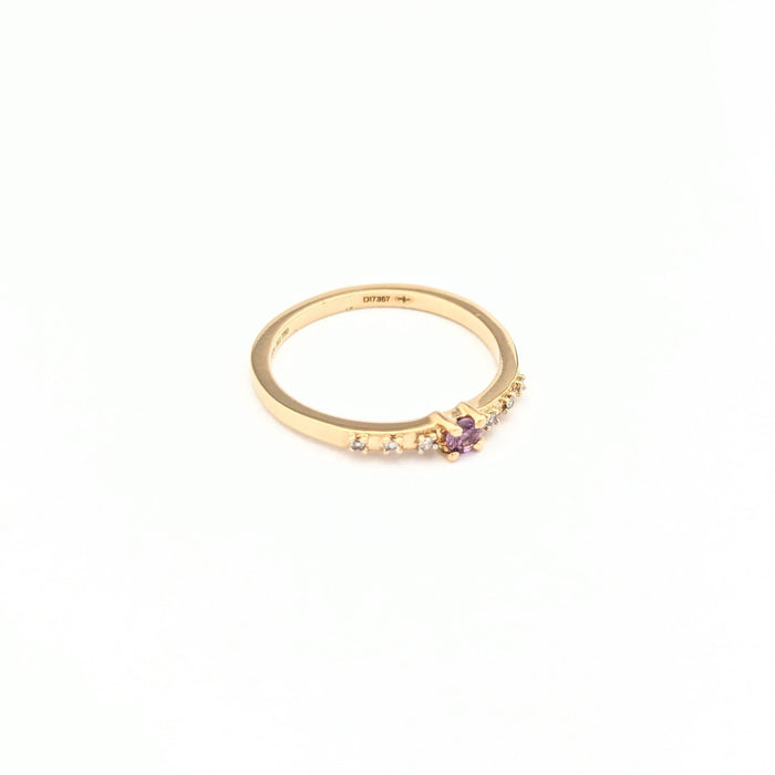 Bague 52 MAUBOUSSIN - Bague en or jaune et diamants 58 Facettes 30468