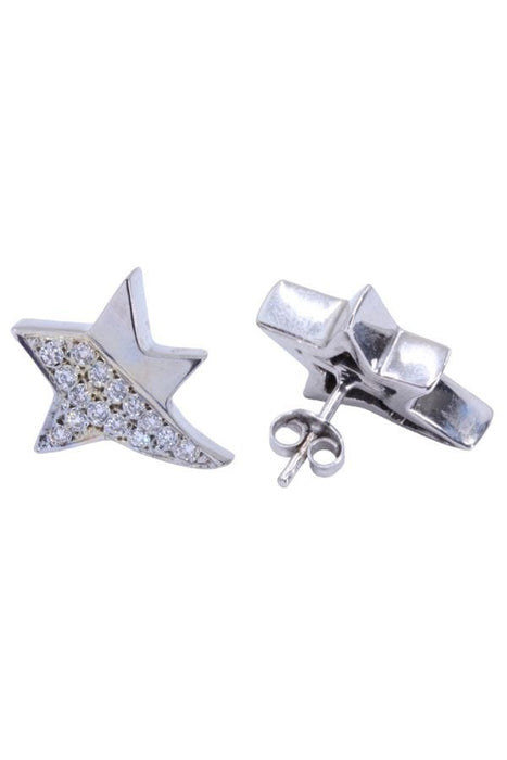 Boucles d'oreilles BOUCLES D'OREILLES ÉTOILES DIAMANTÉES 58 Facettes 083001