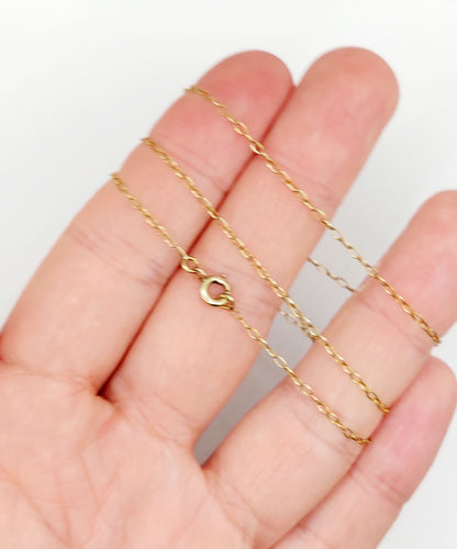 Collier Chaine vintage or jaune 58 Facettes A02611