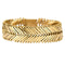 Bracelet Bracelet chevron en or jaune 58 Facettes ENG10706