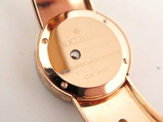 Montre montre BUCCELLATI macri wauldg015795 24 mm quartz or jaune 18k diamants 58 Facettes 267443