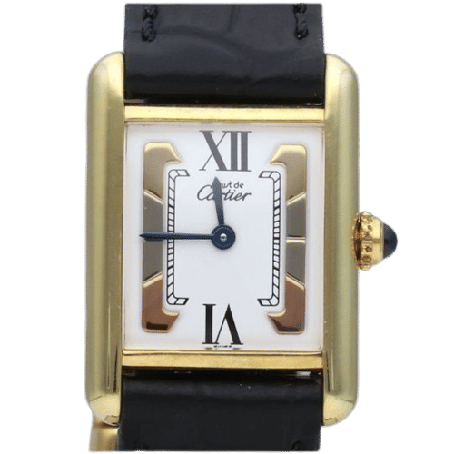 Montre Cartier Montre Tank Vermeil 58 Facettes MT41578