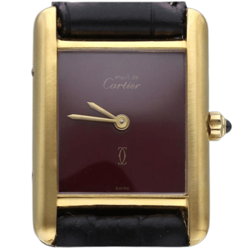 Montre Cartier Montre Tank Vermeil 58 Facettes MT44924