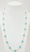 Collier VAN CLEEF & ARPELS - Sautoir Vintage Alhambra or jaune et turquoise 58 Facettes 32698