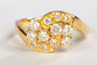 Bague 56 Bague Or jaune Diamant 58 Facettes 05972CD