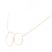 Collier Ginette NY Collier Fusion Necklace Or rose 58 Facettes 2322880CN