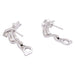 Boucles d'oreilles Boucles d'oreilles Chanel, "Etoile Filante", or blanc, diamants. 58 Facettes 33995