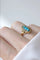 Bague Bague marquise turquoises et perles 58 Facettes