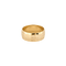 Bague 58 BAGUE "FACETTE" OR JAUNE 58 Facettes BO/240061